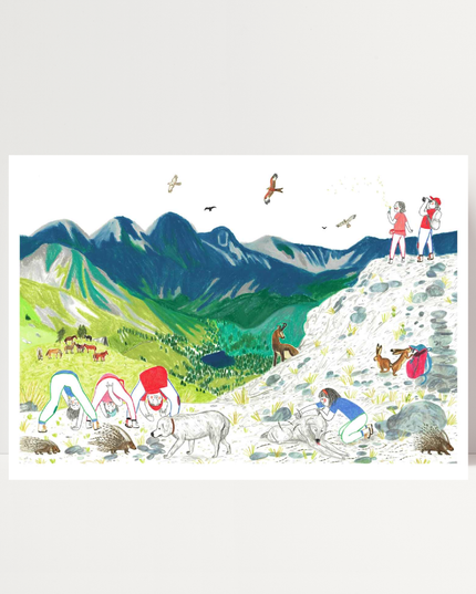 A testa in giù, di Irene Penazzi - Stampa fine art