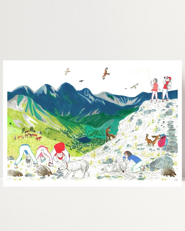 A testa in giù, di Irene Penazzi - Stampa fine art