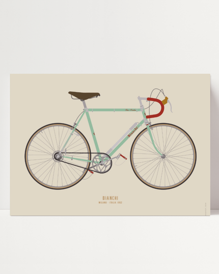 Bicicletta Bianchi da corsa (Italia 1952), di Haamit