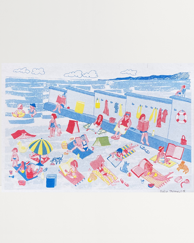 El pedocin, di Daria Tommasi - Stampa risograph