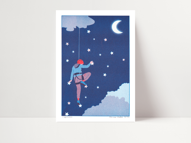 La spedizione, di Doriane Millet - Stampa risograph
