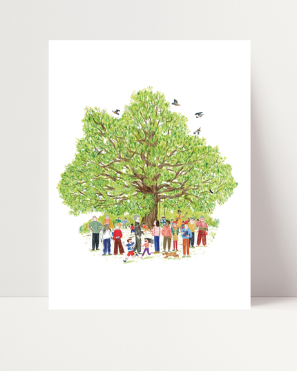 La Costituzione degli alberi, di Irene Penazzi - Stampa fine art