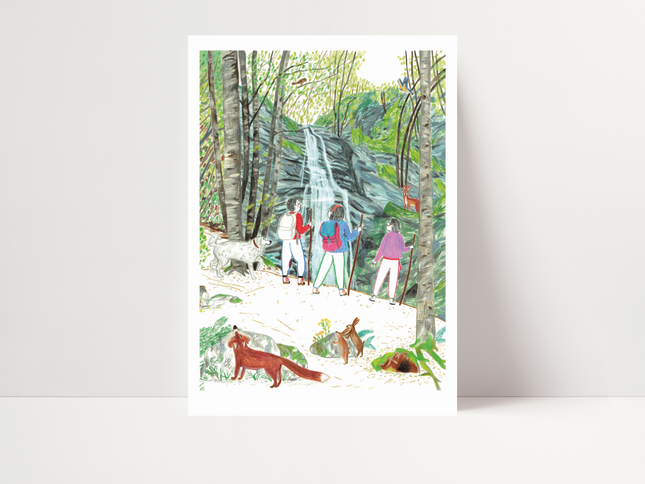 Cascata, di Irene Penazzi - Stampa fine art