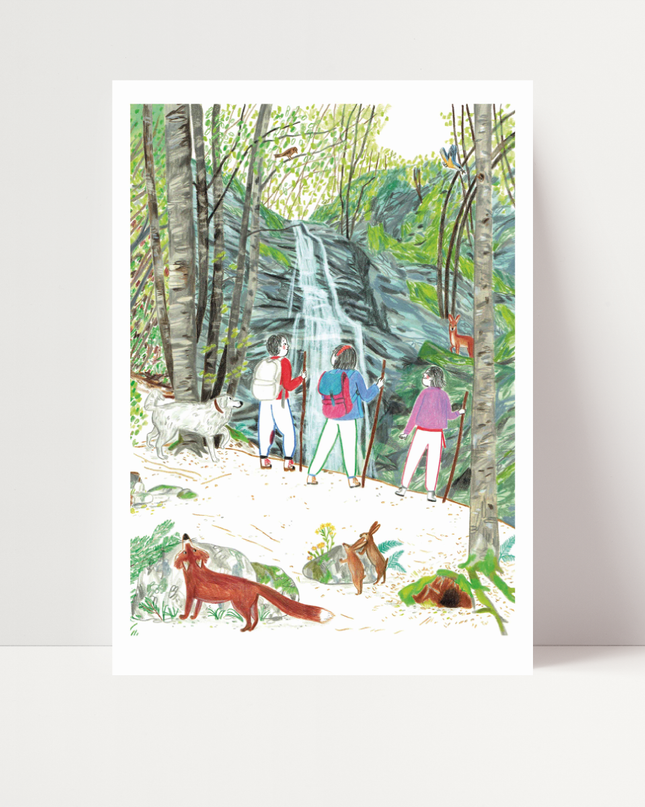 Cascata, di Irene Penazzi - Stampa fine art