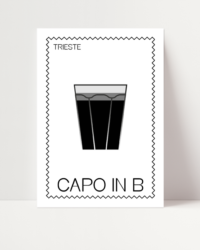 Capo in b, di Gigi Design - Stampa risograph