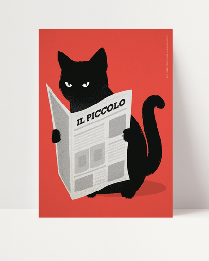 Il gatto e Il Piccolo, di A Trieste volentieri