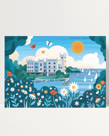 I fiori, vele e Miramare, di A Trieste volentieri
