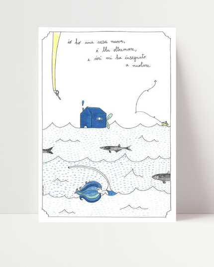 Ho una casa blu oltremare, di Giada Floris