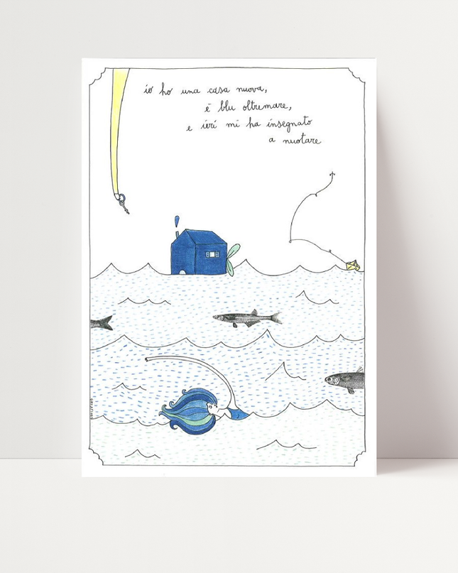 Ho una casa blu oltremare, di Giada Floris